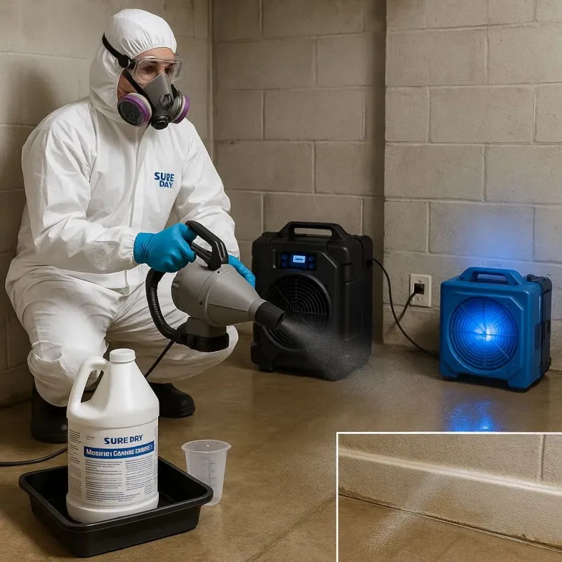 Sanitization and Odor Removal process in Charlotte, TX