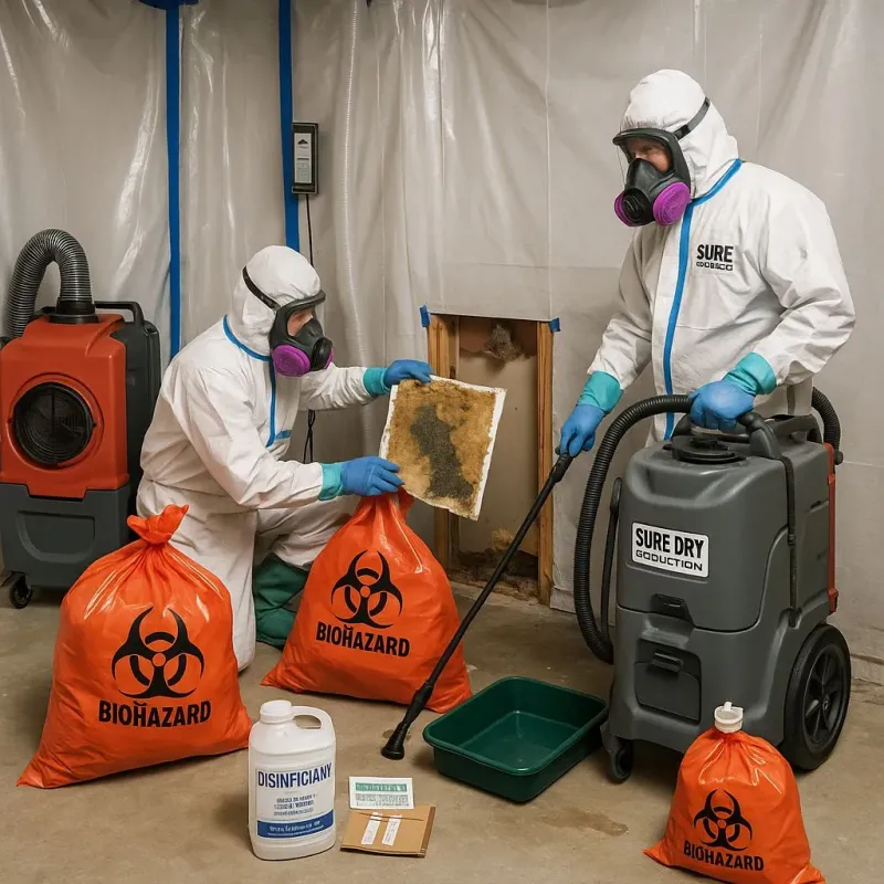 Contaminated Water Handling Protocols process in Charlotte, TX